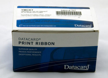 Fita original nova para Datacard 546314-701 cópias da fita 500 da cor de YMCKT, para o uso com Datacard SP30 mais a impressora do cartão