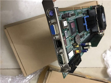 Cartão-matriz de Advantech PCA-6184VE REV.A2 com processador central, memória, fã e cartão dos ethernet