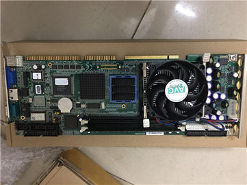 Cartão-matriz de Advantech PCA-6184VE REV.A2 com processador central, memória, fã e cartão dos ethernet