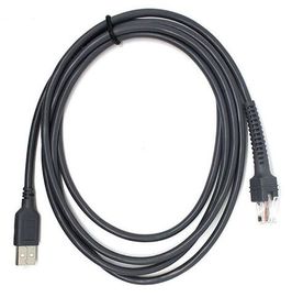 Cabo de dados compatível para o cabo NOVO do Usb de CBA-U01-S07ZAR 2M Rj 45 para o leitor do varredor do código de barras do símbolo LS2208 LS1203 de Motorola
