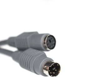 Cabo de dados novo para o cabo da cunha do teclado PS2 de CBA-K01-S07AR 2m para o varredor DS6708 LS2208 3407 do símbolo 3408 3478 6707 7708