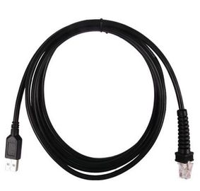 Cabo novo compatível para o cabo de USB dos varredores do PSC QS6500 7000 3200VS 1100i de Datalogic (2 medidores, retos)