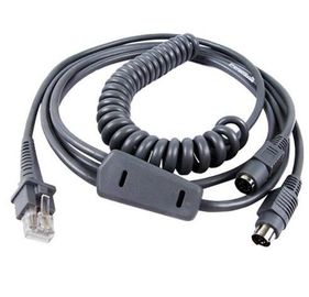 Para o teclado PS2 de GD4130 3m a cunha bobinou o cabo para o varredor do código de barras de Datalogic D100 D130 GD4130 GD4400 2130
