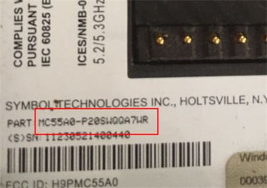 Para a máquina completa do símbolo mc55A0 para o varredor 1D do motorola, teclado numérico QWERTY