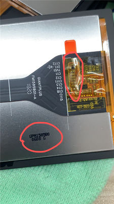 Exposição do símbolo Wt6000 LCD